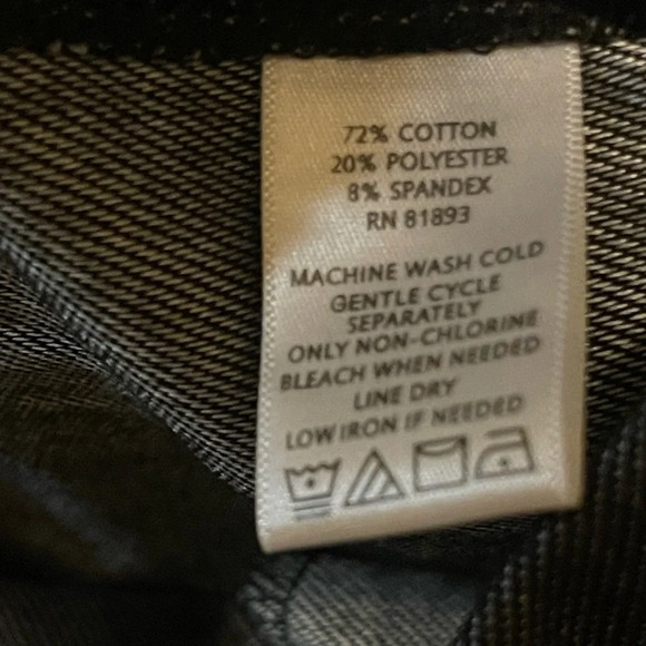 Set Of 2 Isaac Mizrahi Live Stretch Knit Legging Pants Grey Brown Size XS - Picture 5 of 8